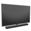 Draaibare muurbeugel met Samsung Soundbar frame