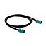 Delock Cable Mini FAKRA Z plug dual to Mini FAKRA Z plug dual