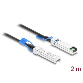 DeLOCK Delock Twinax Cable SFP28 male to SFP28 male 25 Gbps 2 m
