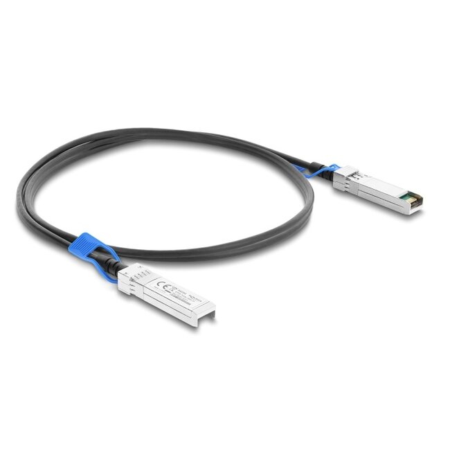 Delock Twinax Cable SFP28 male to SFP28 male 25 Gbps 2 m