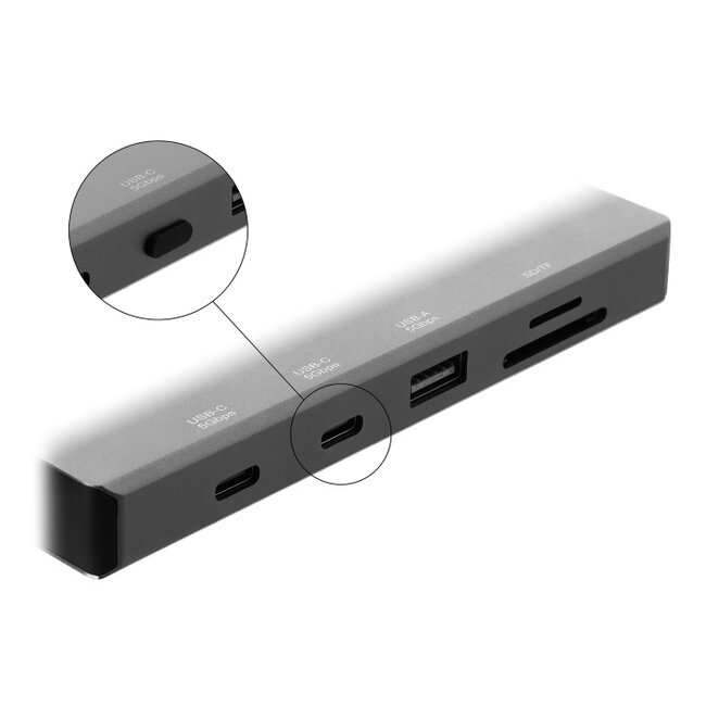 Delock Dust Cover for USB Type-C™ female 10 pieces silicone black