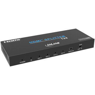 InLine InLine® Video Splitter, 1x4, HDMI 4K/60Hz