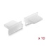 Delock Dust Cover for USB Type-A female 10 pieces silicone transparent