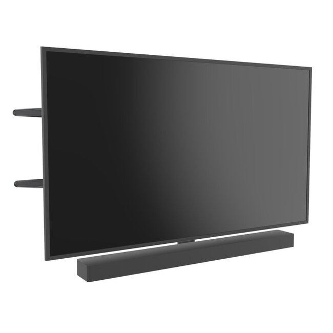 Draaibare muurbeugel met universeel soundbar frame