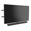 Draaibare muurbeugel met universeel soundbar frame