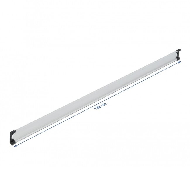 DIN-rail | 100 x 3,5 x 0,75 cm | aluminium