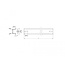 DIN-rail | 25 x 3,5 x 1,5 cm | aluminium