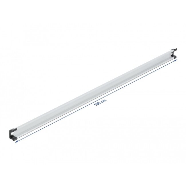 DIN-rail | 100 x 3,5 x 1,5 cm | aluminium