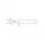 DIN-rail | 50 x 3,5 x 1,5 cm | staal