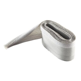 S-Impuls Polyester kabelsleeve | klittenband sluiting | 32 mm | grijs | 2 meter