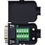 InLine® D-Sub 9 breakout aansluitblok, stekker, schroefaansluiting