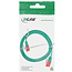 InLine® Patchkabel plat, U/UTP, Cat.6, groen, 1,5m