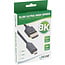 InLine® Slim Ultra High Speed HDMI kabel, 8K4K, A male / D male (Micro), 1m