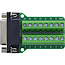 InLine® D-Sub 15 aansluitblok, bus, 2-rij, schroefaansluiting