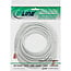 InLine® Patchkabel, S/FTP (PiMf), Cat.6, 250 MHz, PVC, CCA, wit, 10m