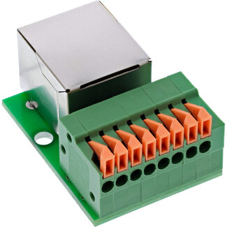 InLine InLine® RJ45-connector naar indrukklem, 8-pins, Cat.5e