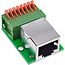 InLine® RJ45-connector naar indrukklem, 8-pins, Cat.5e