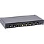 InLine® Patchpaneel Cat.6A 0,5U 8-voudig, tafel/wand/rail zwart Stofbescherming