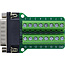 InLine® D-Sub 15 aansluitblok, stekker, 2-rij, schroefaansluiting