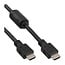 InLine® HDMI kabel, HDMI High Speed, male / male, zwart, met ferriet, 1,5m