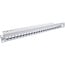 InLine® patchpaneel 24-voudig, Keystone leeg patchpaneel, 19", 1U, lichtgrijs