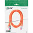InLine® Patchkabel, S/FTP (PiMf), Cat.6, 250 MHz, PVC, koper, oranje, 3m