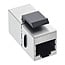 InLine® Keystone RJ45-bus/bus SNAP-In, Cat.6, STP, bulk