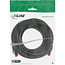 InLine® Patchkabel, S/FTP (PiMf), Cat.6, 250 MHz, PVC, koper, zwart, 50m