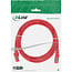 InLine® Patchkabel, S/FTP (PiMf), Cat.6, 250 MHz, PVC, CCA, rood, 1,5m