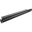 InLine® patchpaneel 24-voudig, Keystone leeg patchpaneel, 19", 1U, zwart