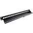 InLine® patchpaneel 24-voudig, Keystone leeg patchpaneel, 19", 1U, zwart