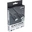 InLine® USB 2.0-kabel, USB-C-snelladingskabel 100 W, Black Cookie/zwart 1m