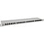 InLine® 19" patchpaneel Cat.6A 0,5 U 24-voudig, met stofbescherming, grijs