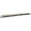 InLine® 19" patchpaneel Cat.6A 0,5 U 24-voudig, met stofbescherming, grijs