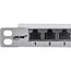 InLine® 19" patchpaneel Cat.6A 0,5 U 24-voudig, met stofbescherming, grijs