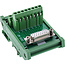 InLine® D-Sub 15 aansluitblok, bus, schroefklem, voor opzetrail