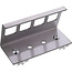 InLine® Keystone SNAP-In metalen modulehouder, 4-voudig voor opzetrail