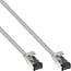InLine® Patchkabel plat, U/FTP, Cat.8.1, TPE halogeenvrij, grijs, 5m
