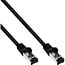 InLine® Patchkabel, S/FTP (PiMf), Cat.8.1, 2000MHz, halogeenvrij, zwart, 0,3m