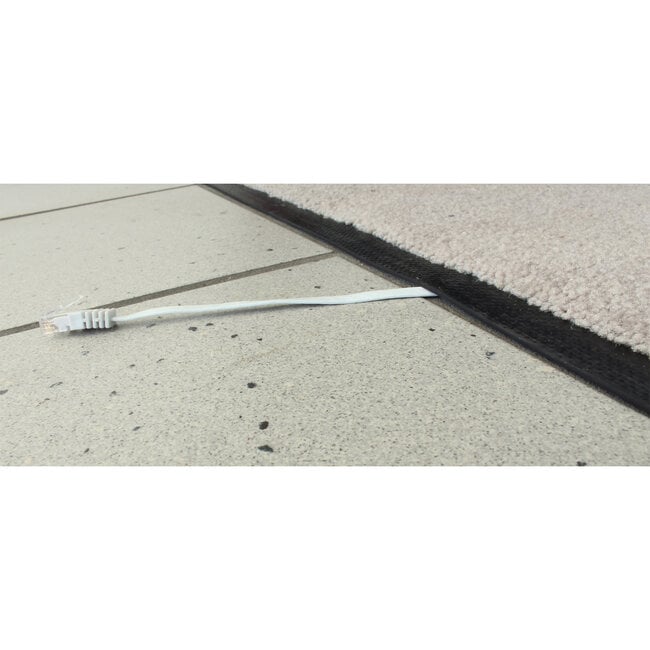 InLine® Patchkabel plat, U/UTP, Cat.6, geel, 7m