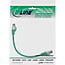 InLine® Patchkabel, S/FTP (PiMf), Cat.8.1, 2000MHz, halogeenvrij, groen, 0,3m