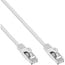 InLine® Patchkabel, SF/UTP, Cat.5e, wit, 1m