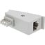 InLine® TAE-F adapter, TAE-F naar RJ45-contactdoos, 8P2C, Fritzbox, grijs