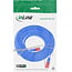 InLine® Patchkabel plat, U/UTP, Cat.6, blauw, 1,5m