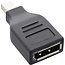 InLine® DisplayPort Adapter, mini DisplayPort male naar DisplayPort female, 4K