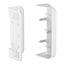 InLine® Slatwall-bevestigingsbeugel voor wandhouderpaneel, wit, set van 2