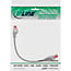InLine® Patchkabel, S/FTP (PiMf), Cat.6, 250 MHz, PVC, CCA, grijs, 0,3m