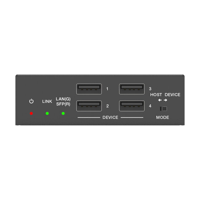 InLine® USB 2.0 host/apparaat-extender via IP, RJ45 / SFP