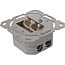 InLine® Cat.6 aansluitdoos, AP/UP 2x RJ45 female, RAL9010, wit, horizontaal