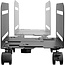 InLine® PC trolley, rolhulp voor computerkasten, max 10kg, zwart